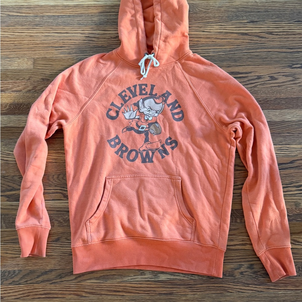 Homage Cleveland Browns Orange Hoodie